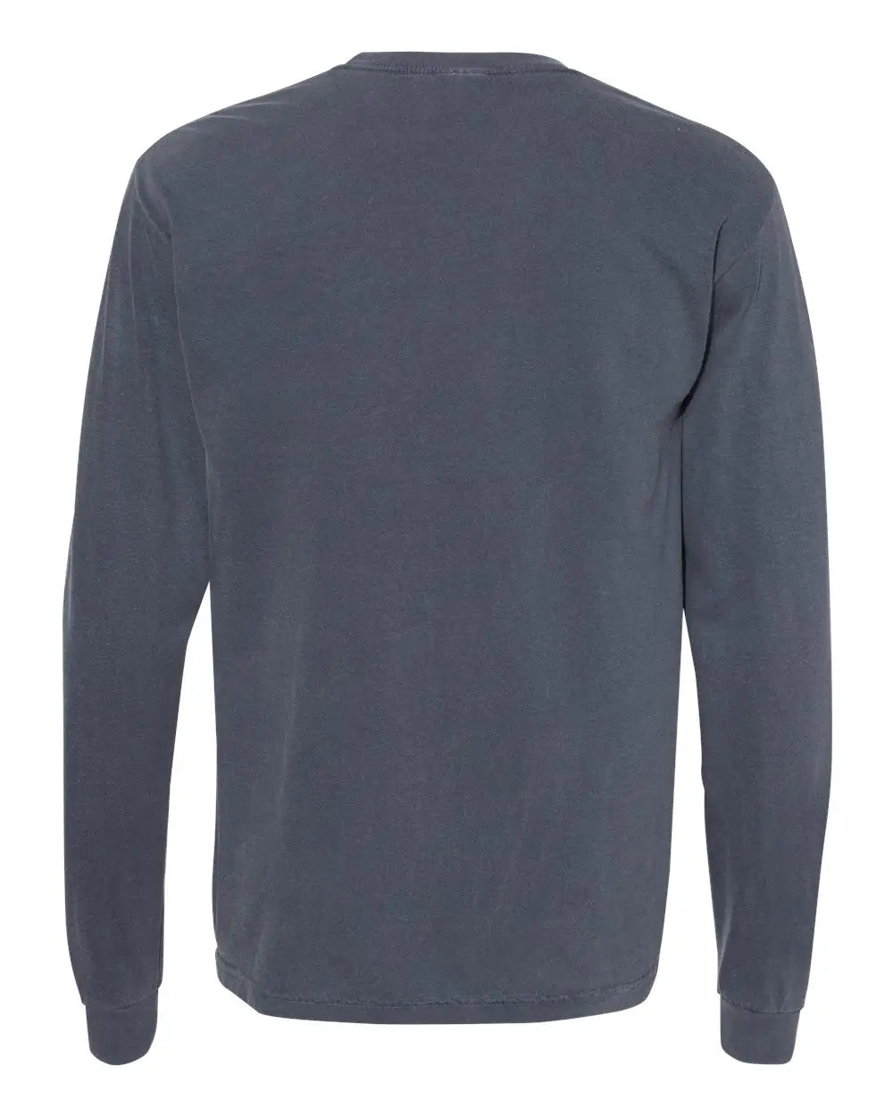 Comfort Colors 6014 Garment-dyed Heavyweight Long Sleeve T-shirt - Denim - Navy / s