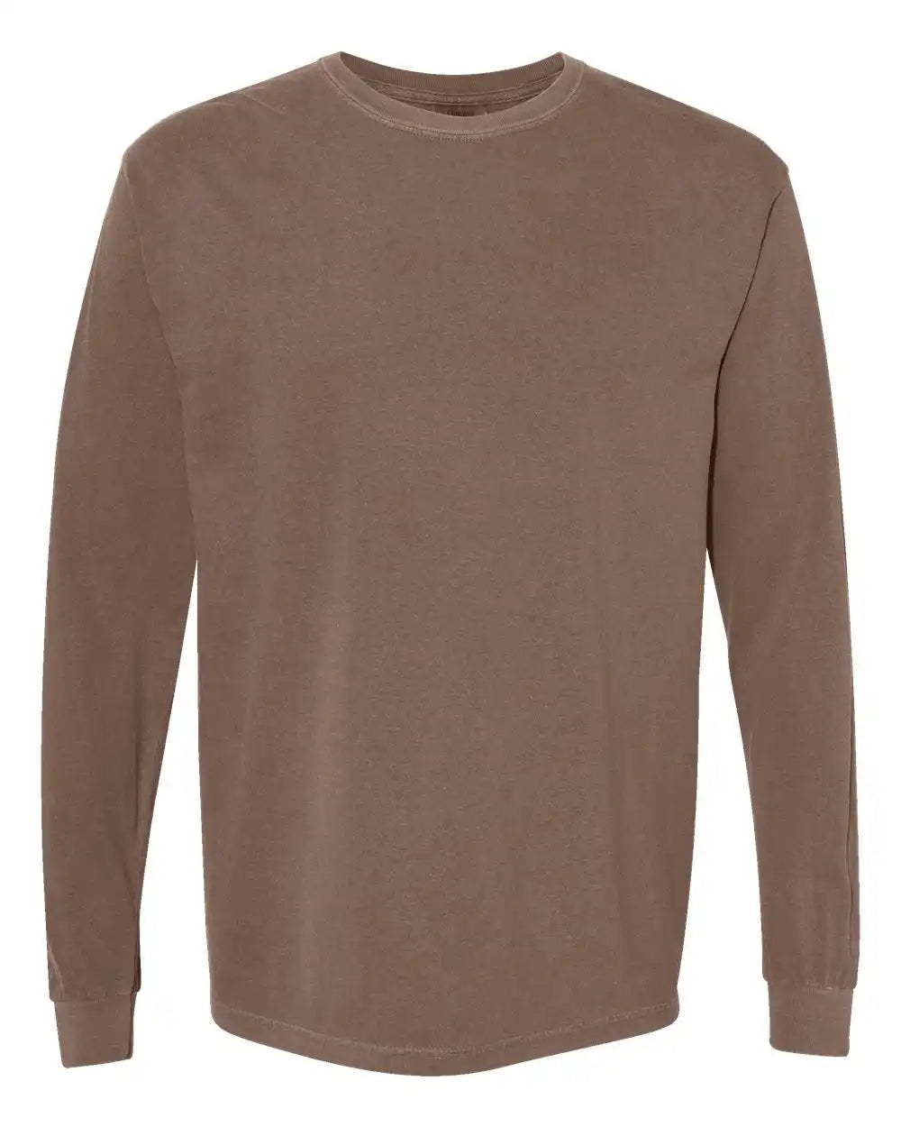 Comfort Colors 6014 Garment-dyed Heavyweight Long Sleeve T-shirt - Espresso - s
