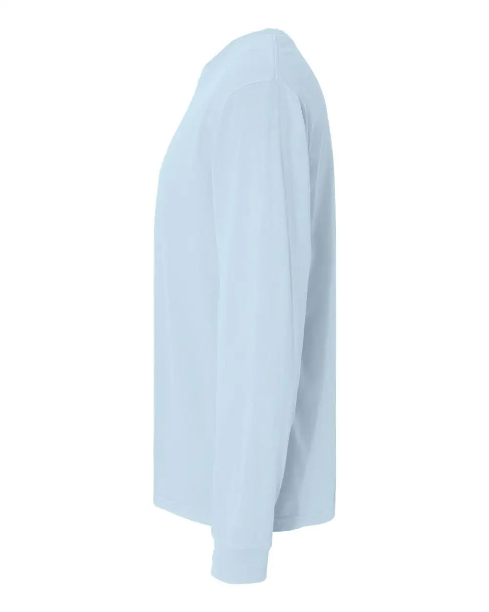 Comfort Colors 6014 Garment-dyed Heavyweight Long Sleeve T-shirt - Chambray