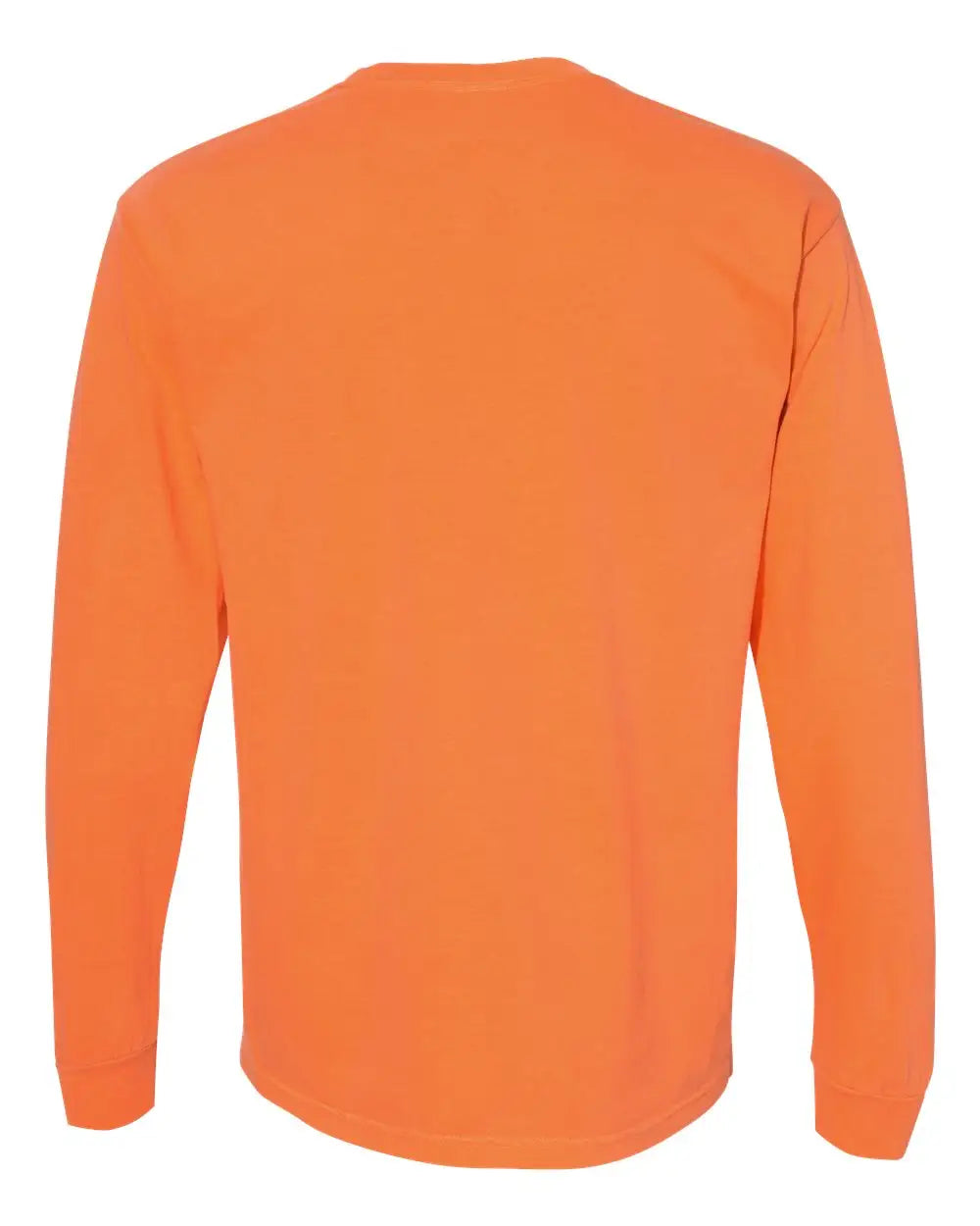 Comfort Colors 6014 Garment-dyed Heavyweight Long Sleeve T-shirt - Burnt Orange