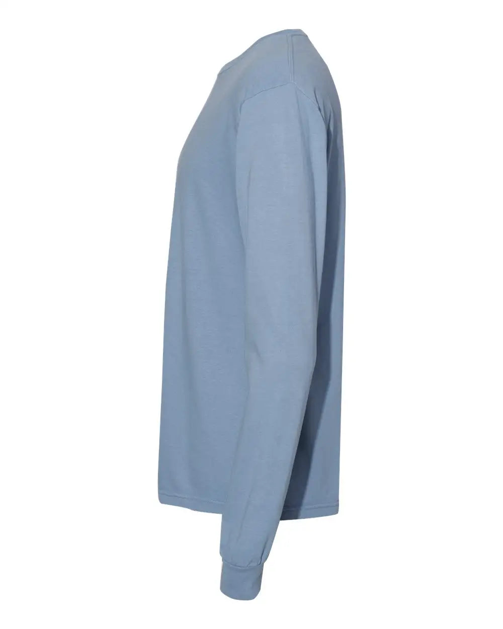 Comfort Colors 6014 Garment-dyed Heavyweight Long Sleeve T-shirt - Washed Denim