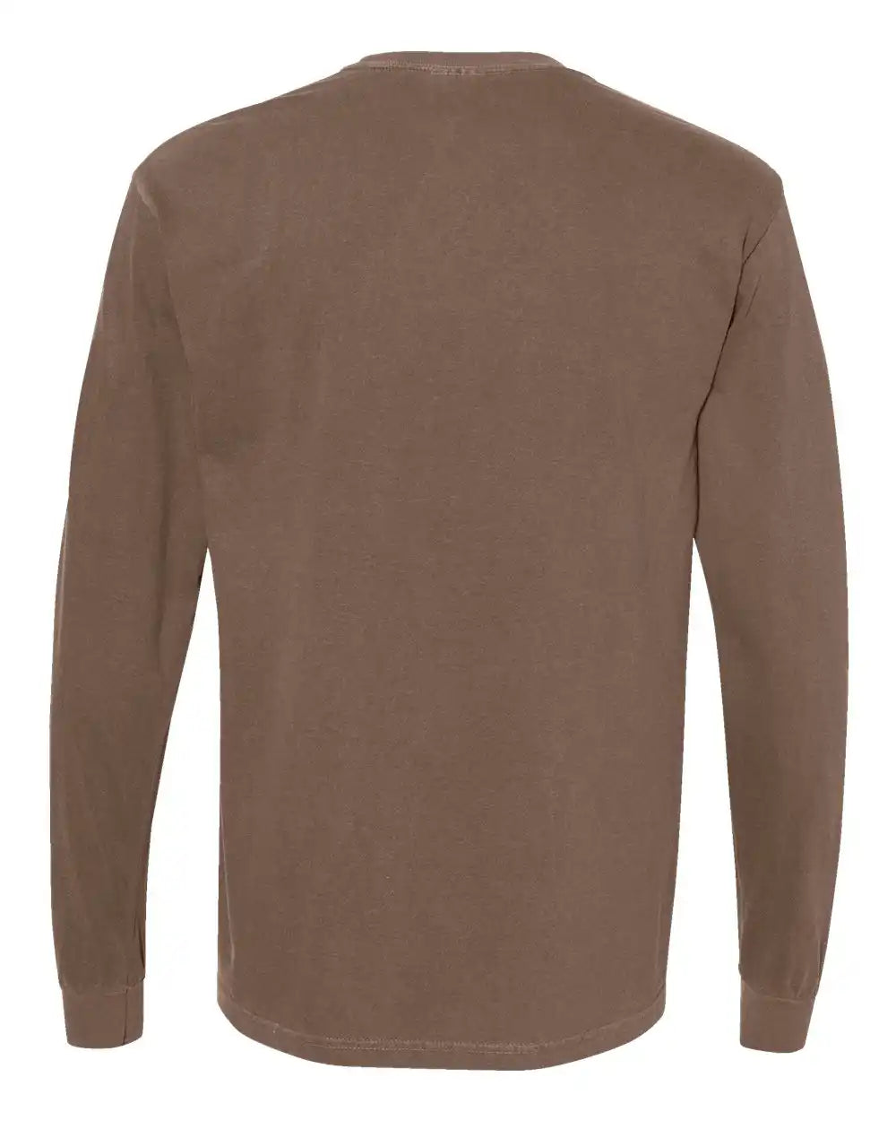 Comfort Colors 6014 Garment-dyed Heavyweight Long Sleeve T-shirt - Espresso - s