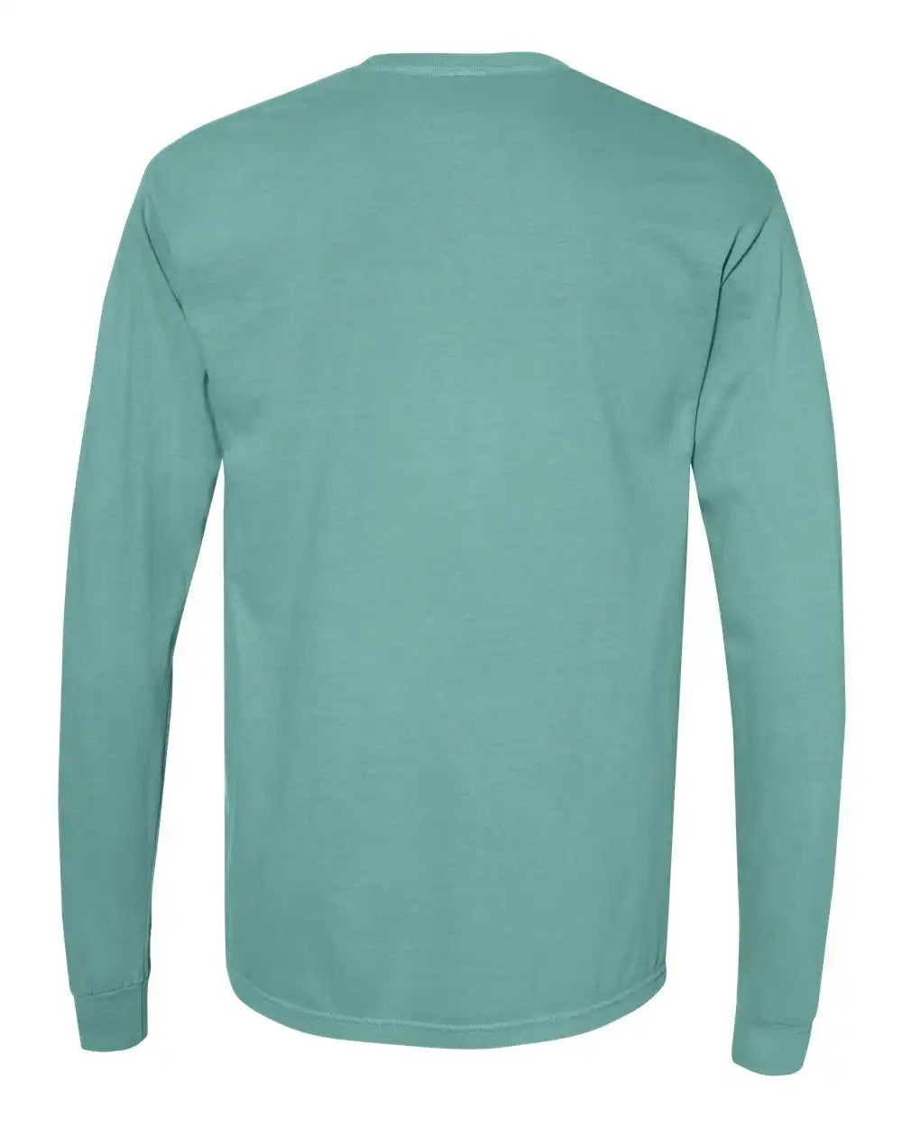 Comfort Colors 6014 Garment-dyed Heavyweight Long Sleeve T-shirt - Seafoam - s