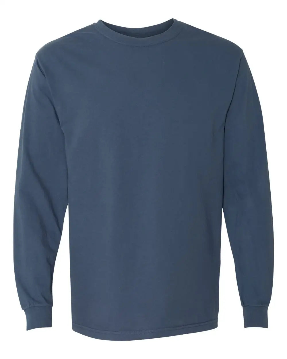 Comfort Colors 6014 Garment-dyed Heavyweight Long Sleeve T-shirt - Midnight - Navy / s