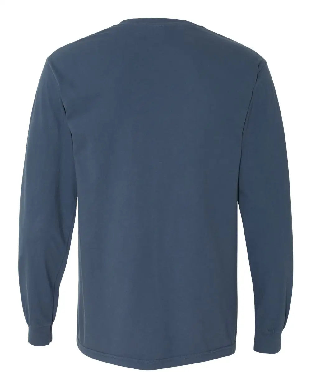 Comfort Colors 6014 Garment-dyed Heavyweight Long Sleeve T-shirt - Midnight - Navy / s