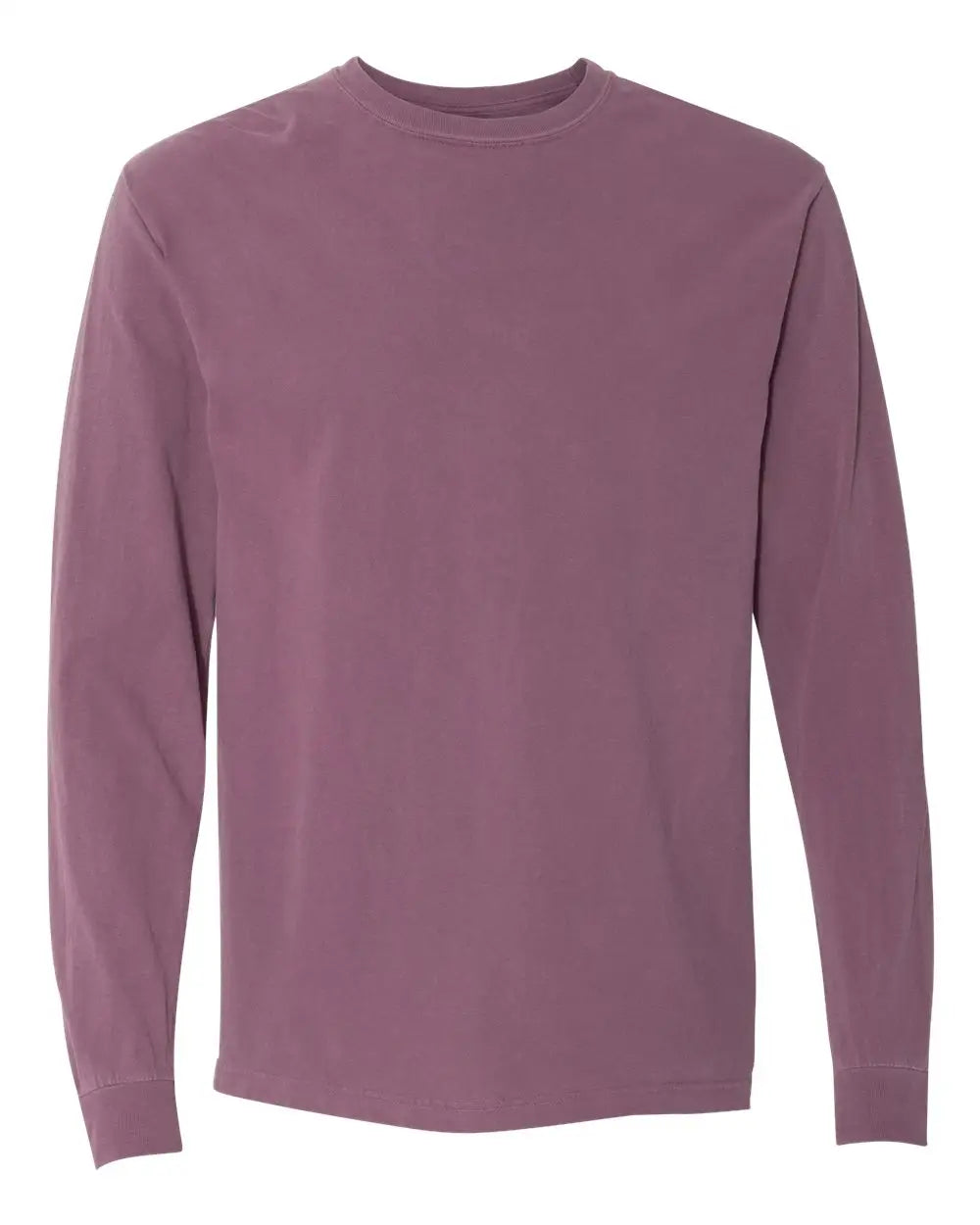 Comfort Colors 6014 Garment-dyed Heavyweight Long Sleeve T-shirt - Berry - Red / s