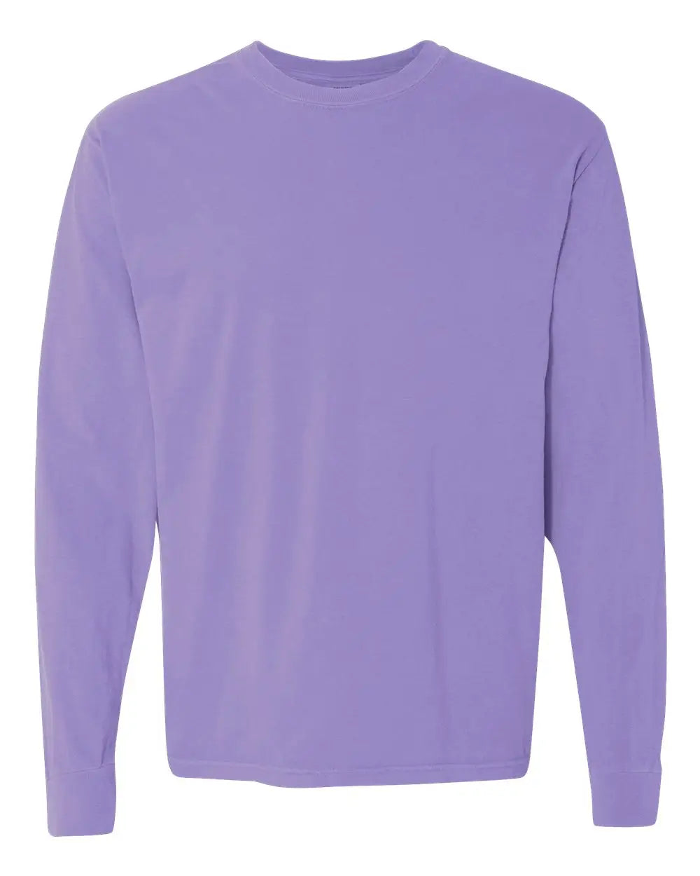 Comfort Colors 6014 Garment-dyed Heavyweight Long Sleeve T-shirt - Violet - Purple / s