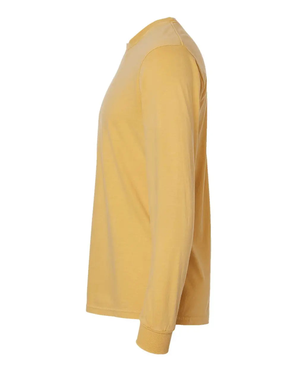 Comfort Colors 6014 Garment-dyed Heavyweight Long Sleeve T-shirt - Mustard