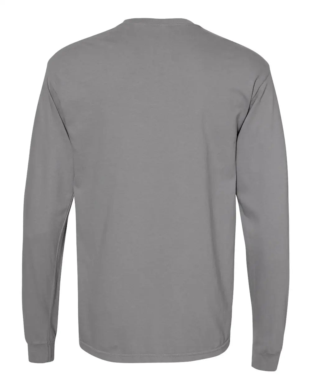 Comfort Colors 6014 Garment-dyed Heavyweight Long Sleeve T-shirt - Granite