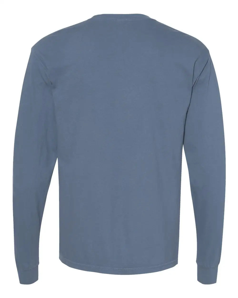 Comfort Colors 6014 Garment-dyed Heavyweight Long Sleeve T-shirt - Blue Jean