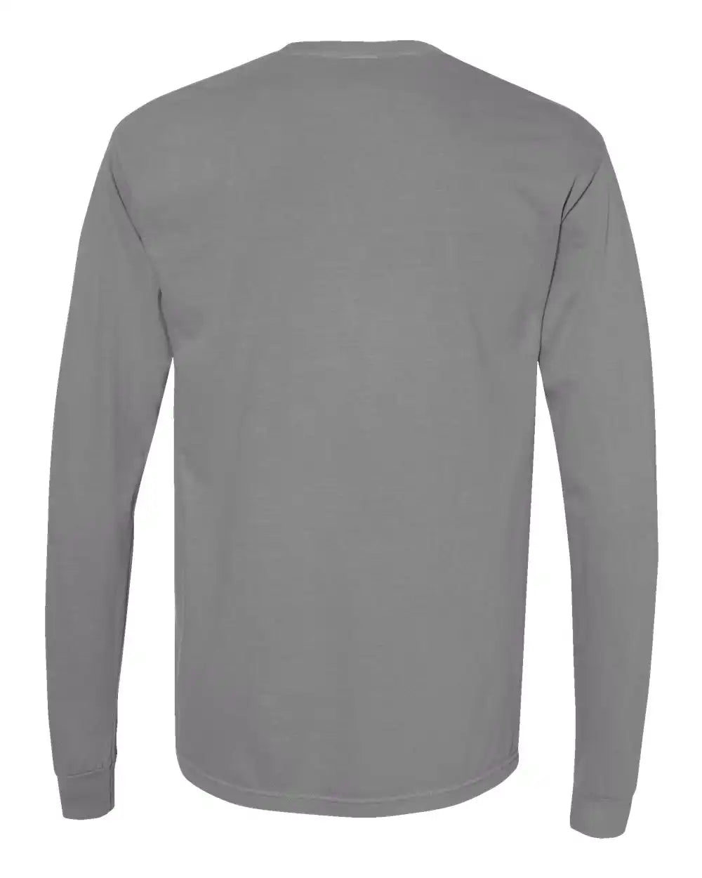 Comfort Colors 6014 Garment-dyed Heavyweight Long Sleeve T-shirt - Grey - s