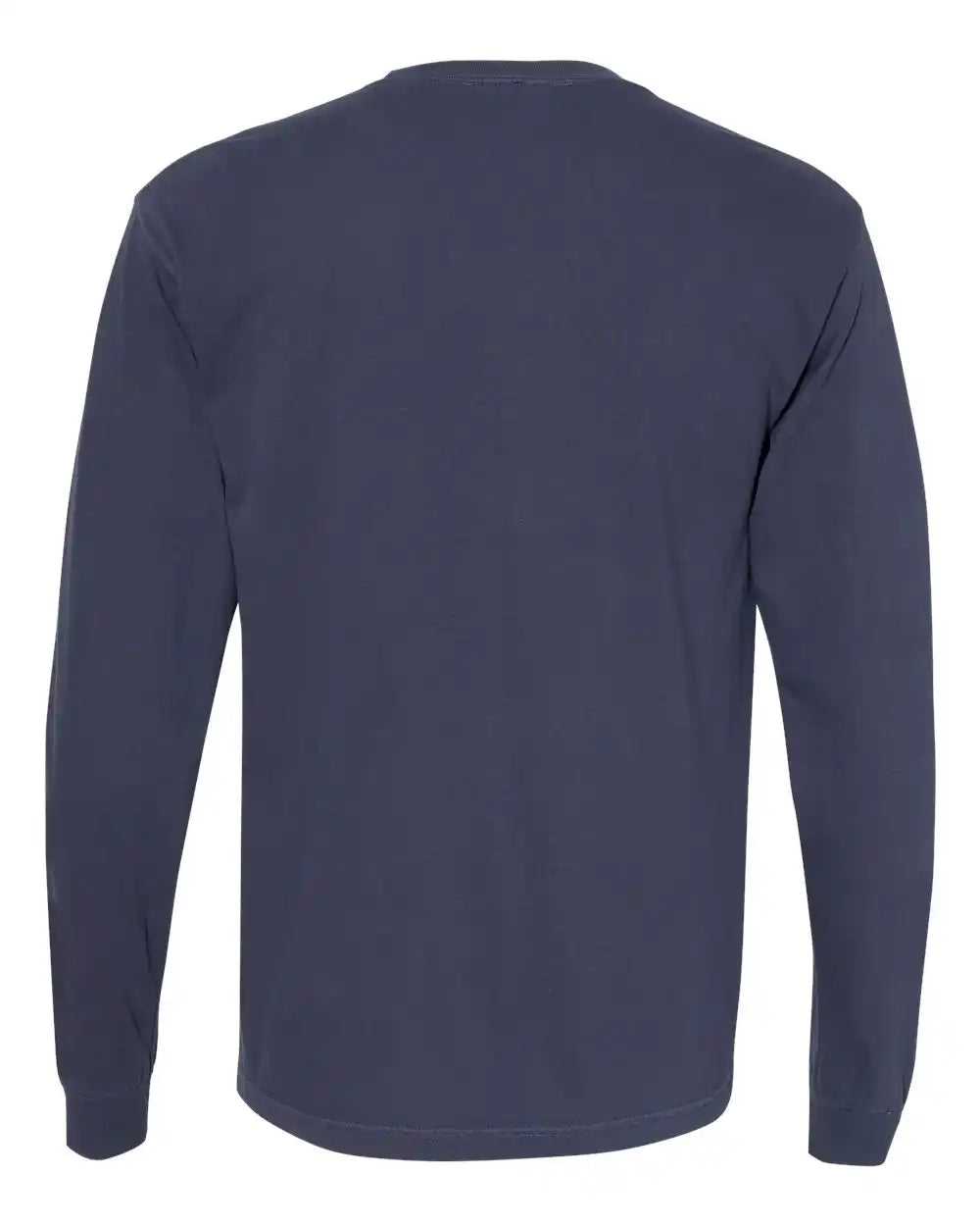 Comfort Colors 6014 Garment-dyed Heavyweight Long Sleeve T-shirt - Navy - s