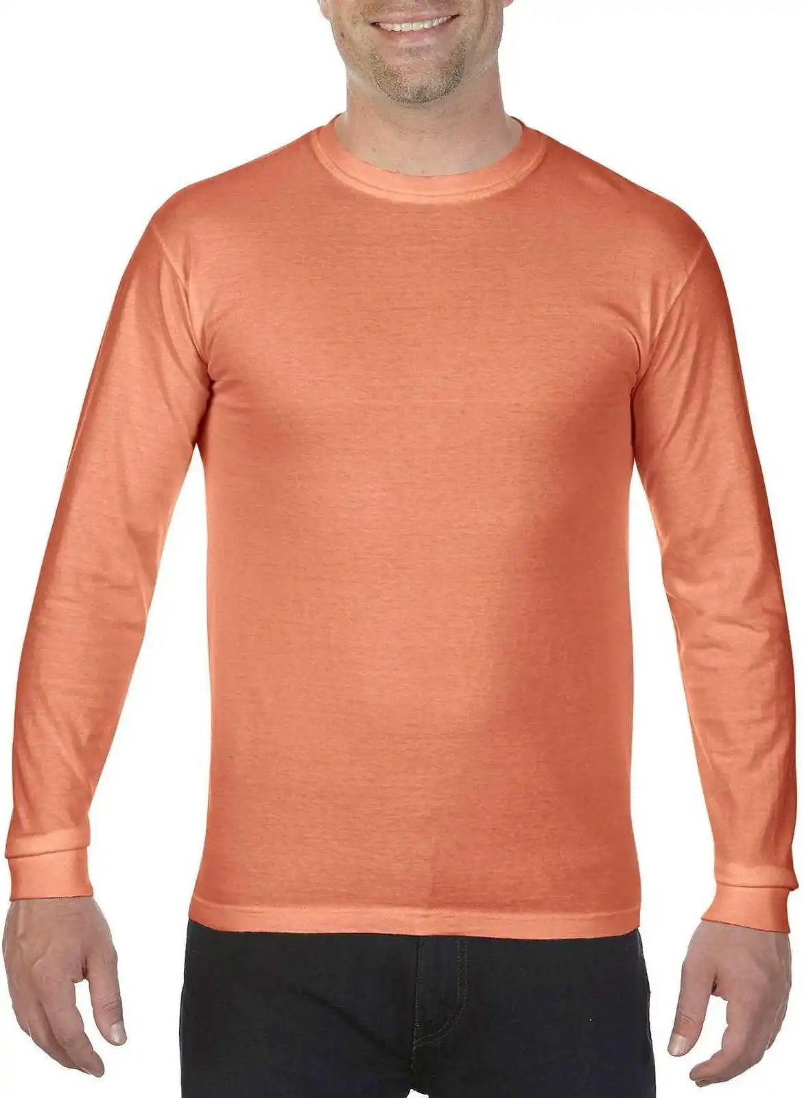 Comfort Colors 6014 Heavyweight Ring Spun Long Sleeve Tee Terracotta