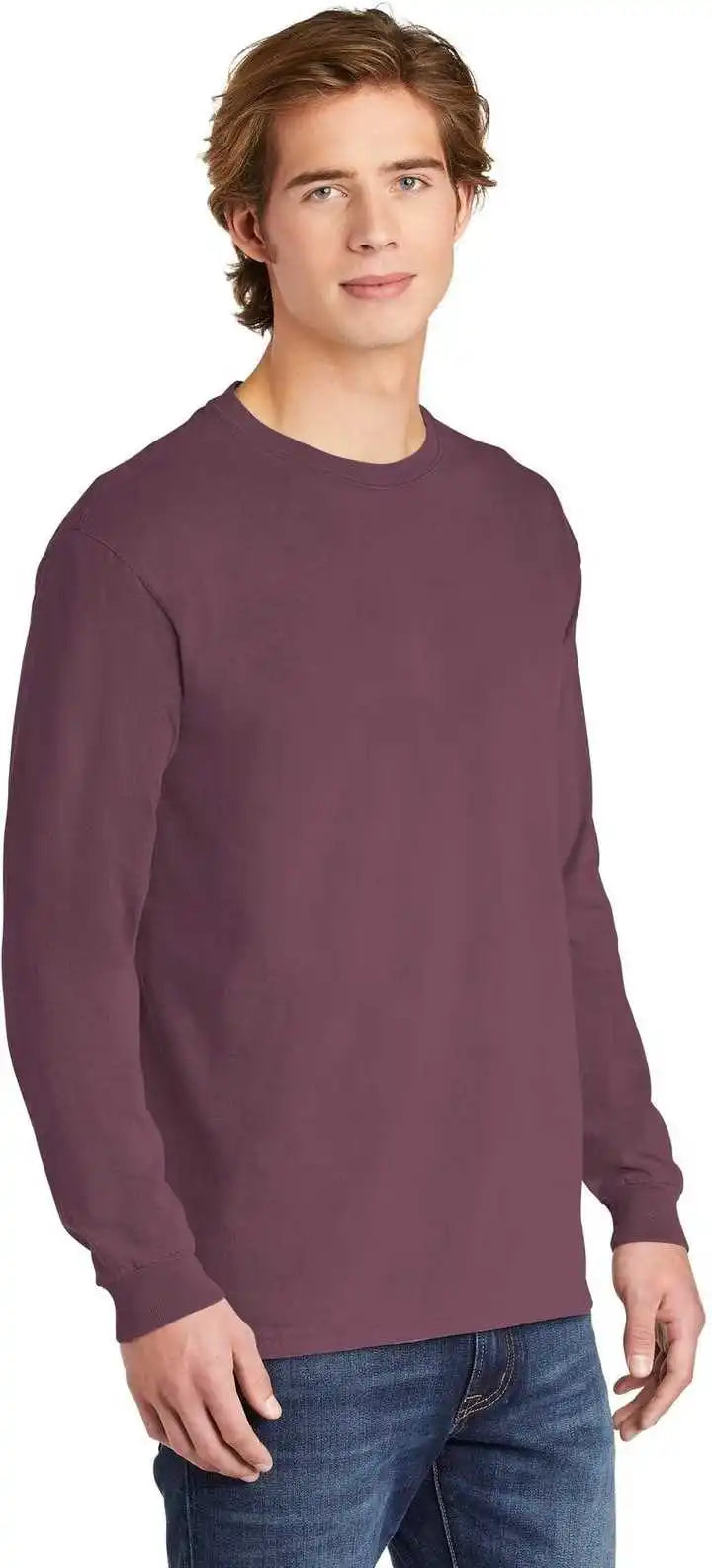 Comfort Colors 6014 Heavyweight Ring Spun Long Sleeve Tee Berry