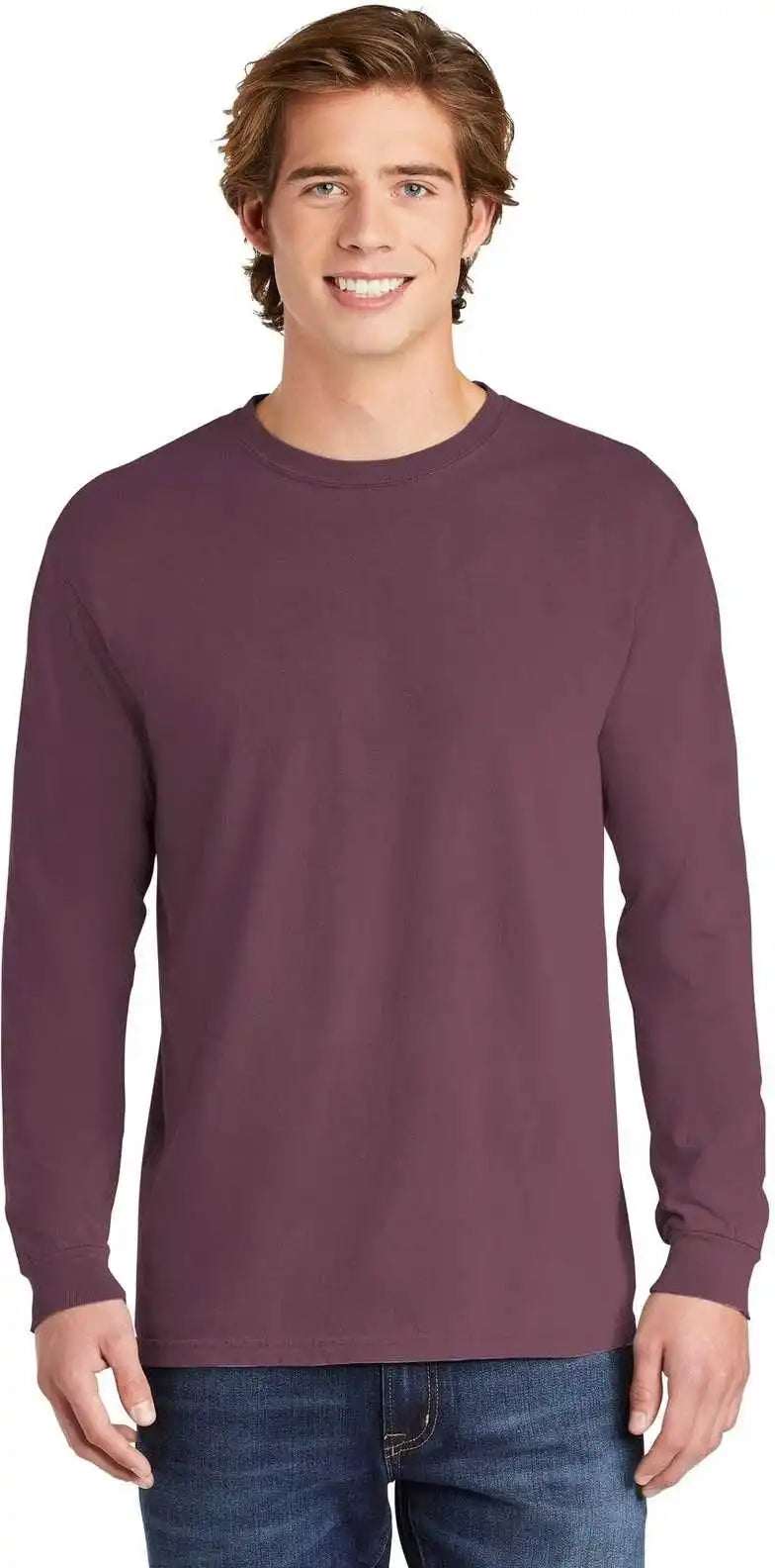 Comfort Colors 6014 Heavyweight Ring Spun Long Sleeve Tee Berry