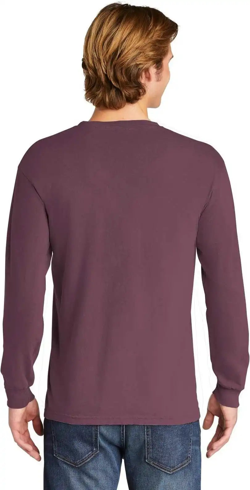 Comfort Colors 6014 Heavyweight Ring Spun Long Sleeve Tee Berry