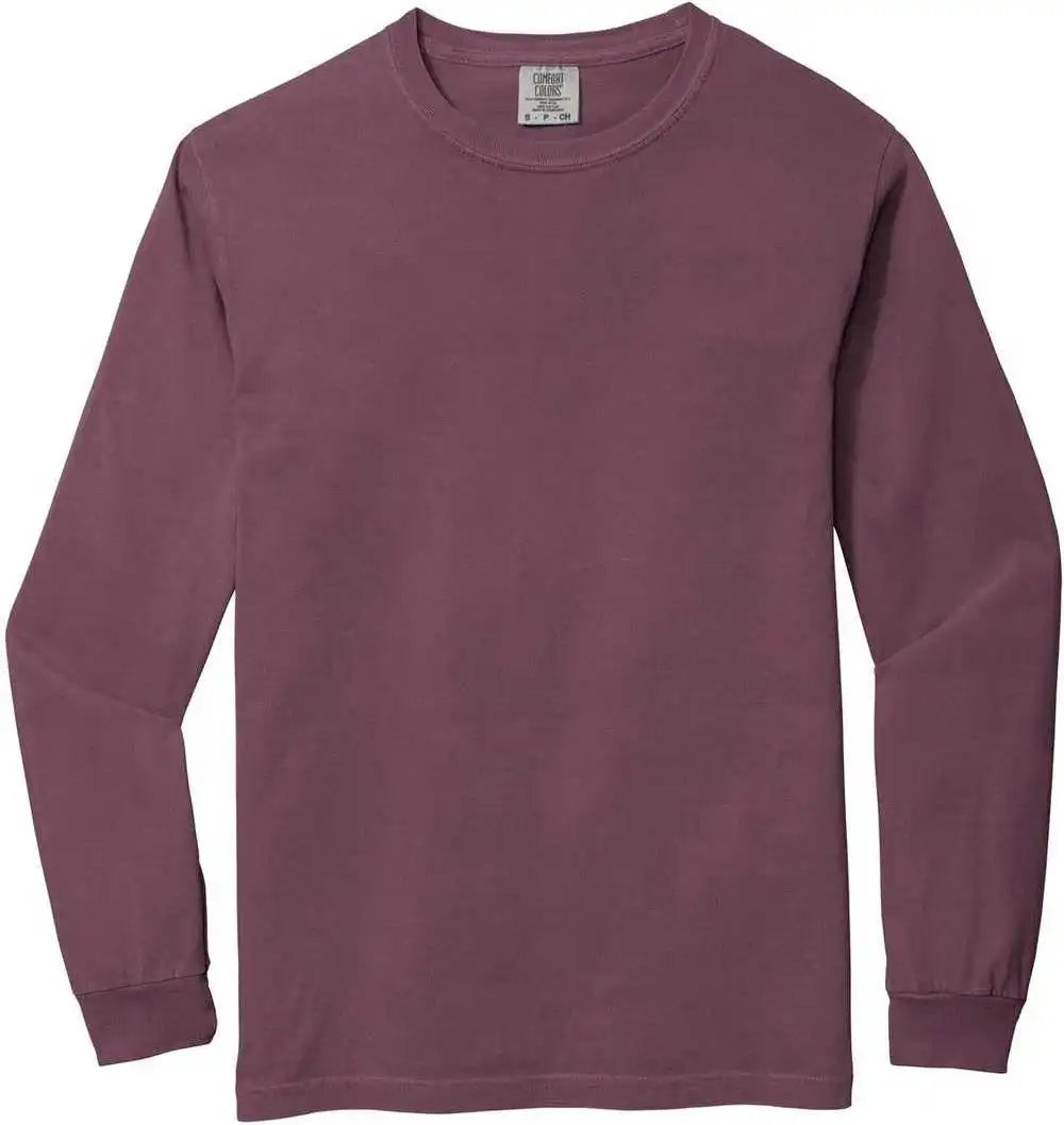 Comfort Colors 6014 Heavyweight Ring Spun Long Sleeve Tee Berry