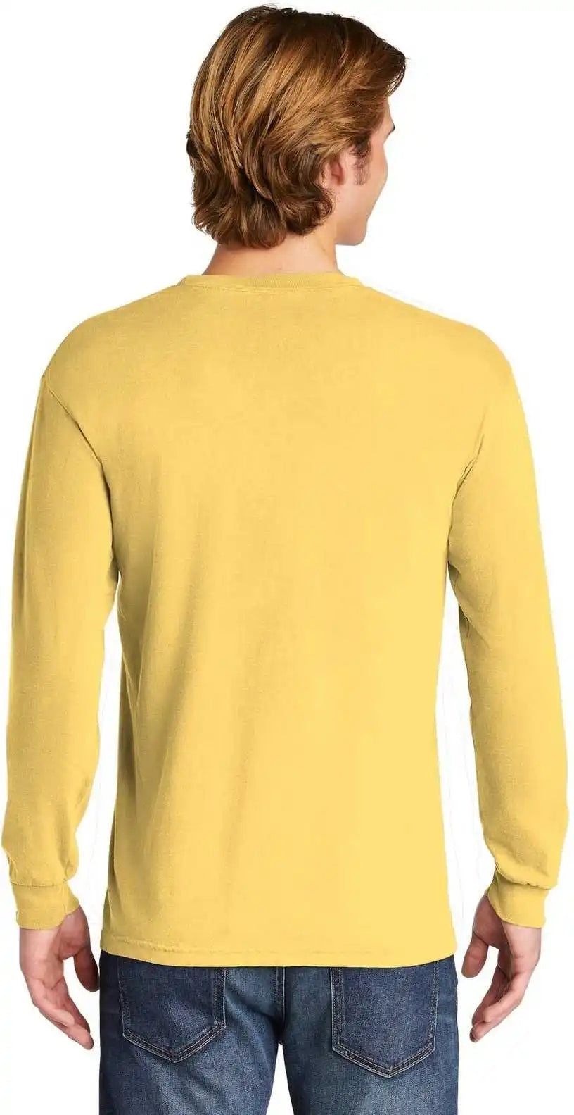 Comfort Colors 6014 Heavyweight Ring Spun Long Sleeve Tee Butter