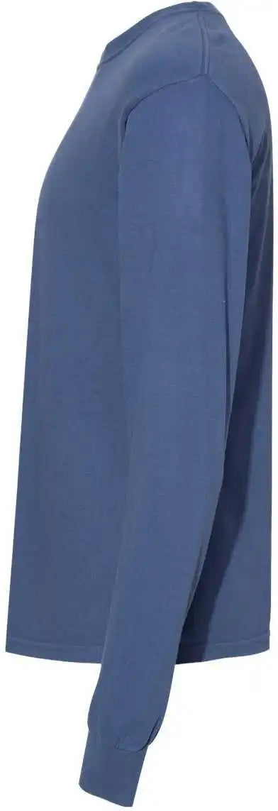 Comfort Colors 6014 Heavyweight Ring Spun Long Sleeve Tee China Blue