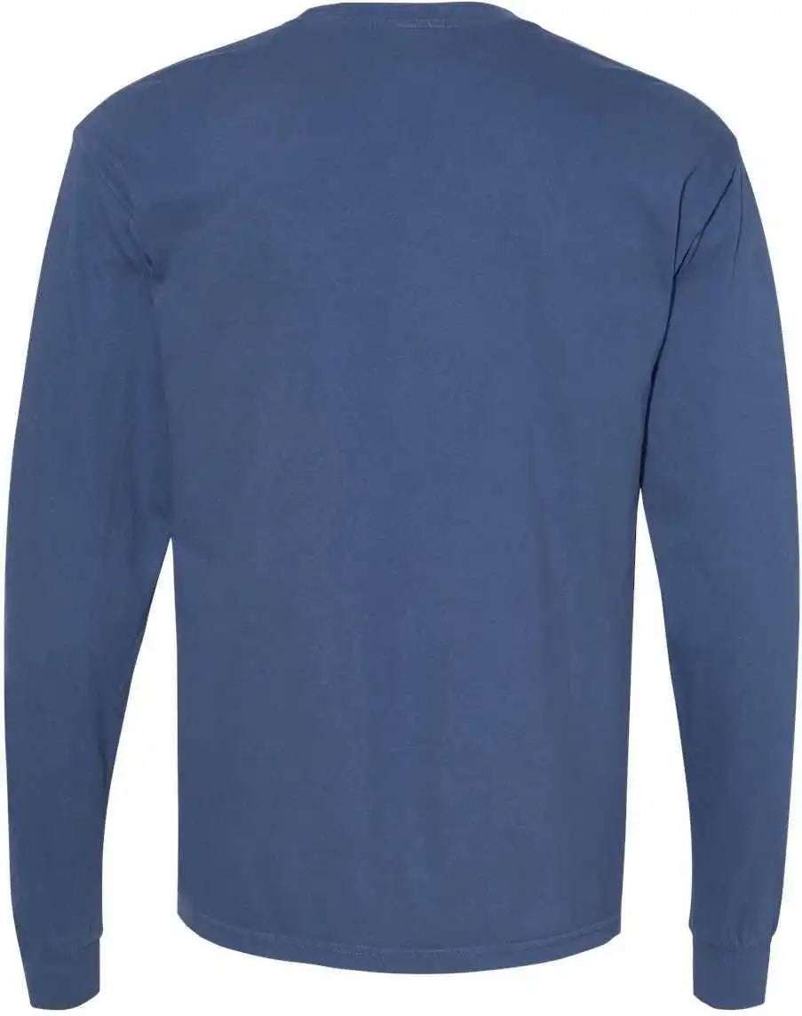 Comfort Colors 6014 Heavyweight Ring Spun Long Sleeve Tee China Blue