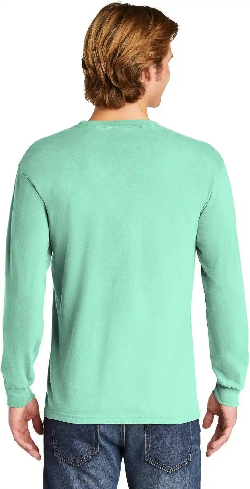 Comfort Colors 6014 Heavyweight Ring Spun Long Sleeve Tee Island Reef