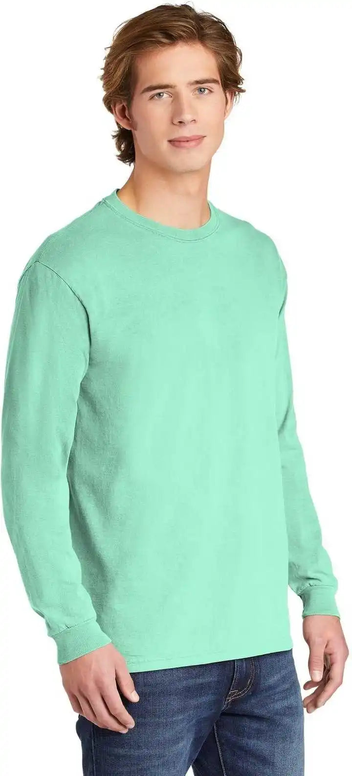Comfort Colors 6014 Heavyweight Ring Spun Long Sleeve Tee Island Reef