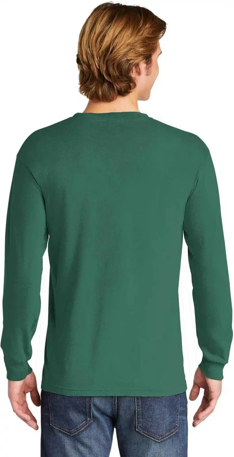 Comfort Colors 6014 Heavyweight Ring Spun Long Sleeve Tee Light Green