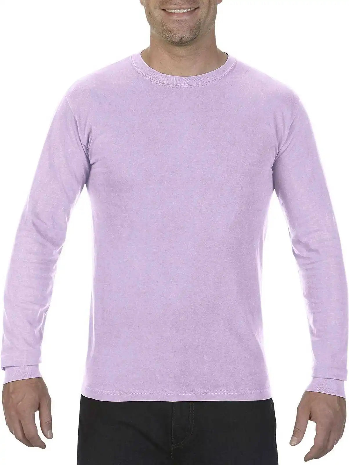 Comfort Colors 6014 Heavyweight Ring Spun Long Sleeve Tee - Orchid