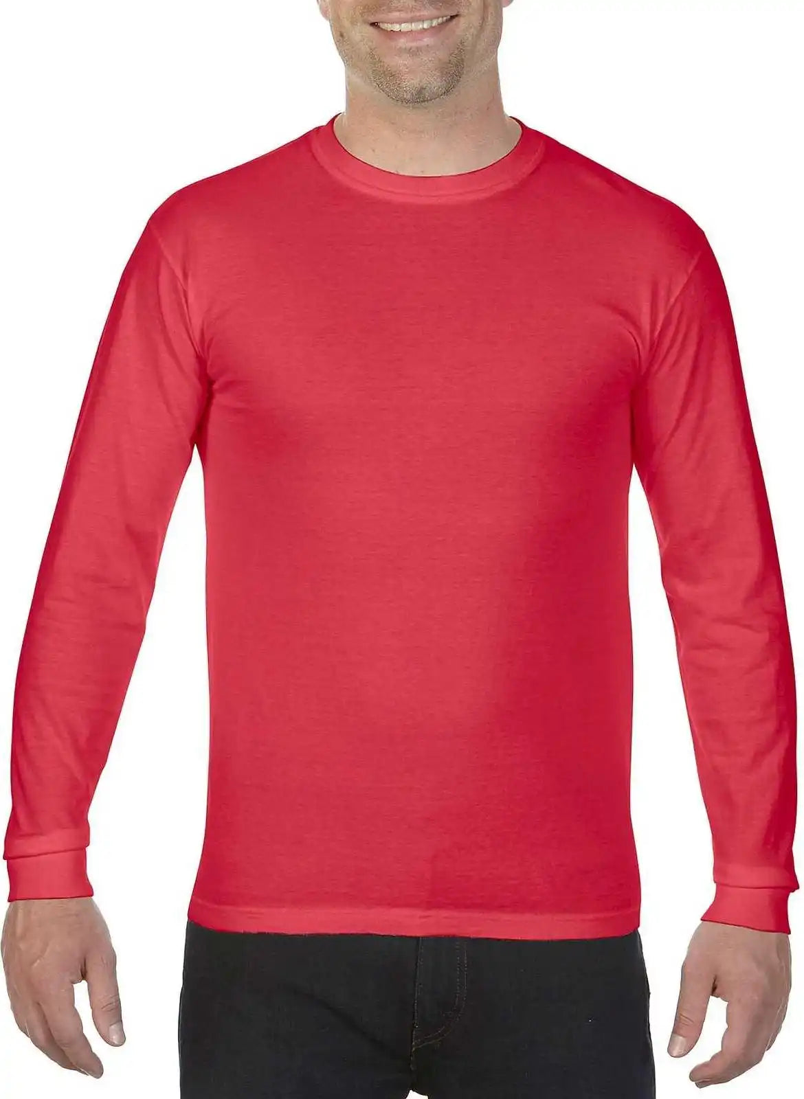 Comfort Colors 6014 Heavyweight Ring Spun Long Sleeve Tee Paprika