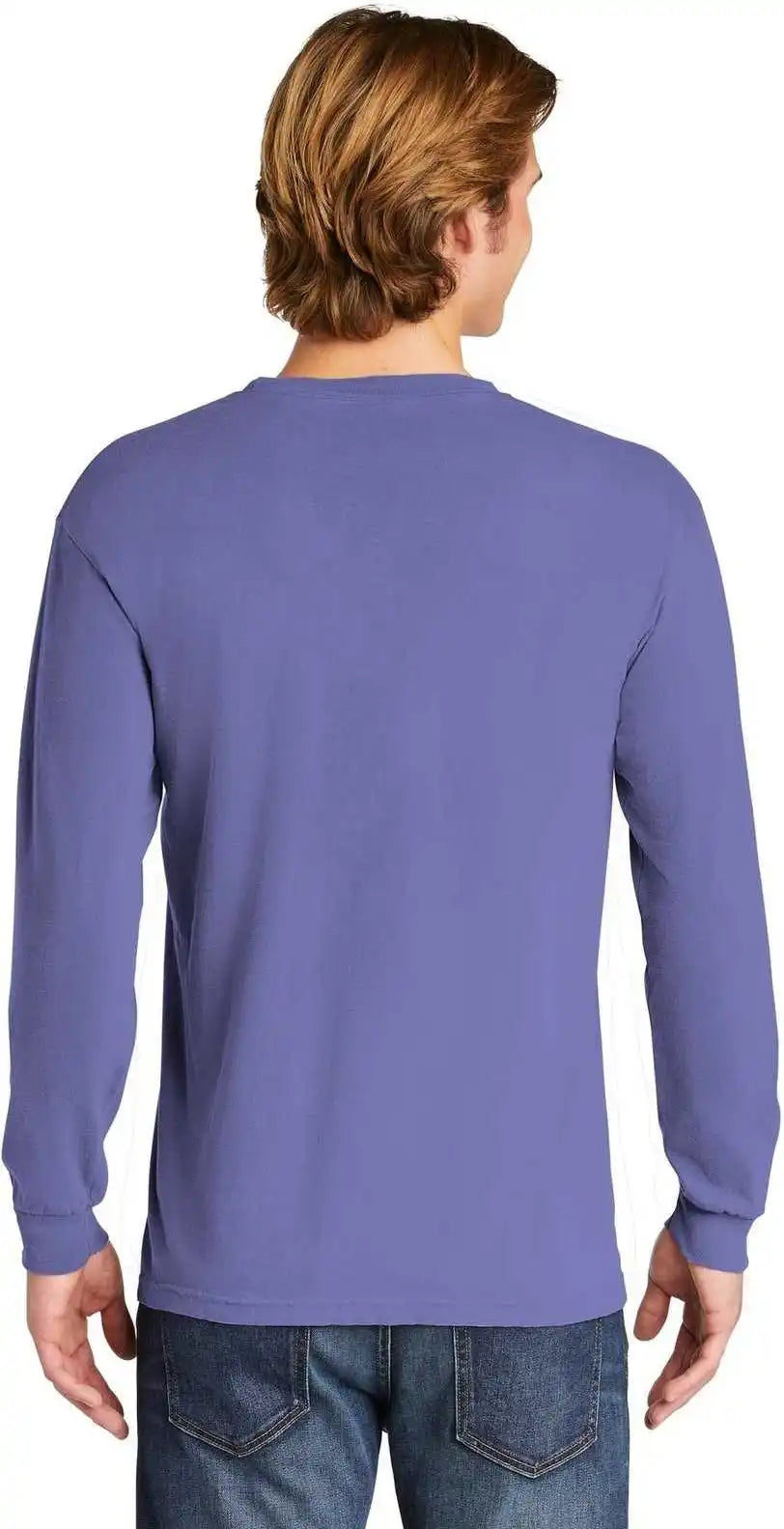 Comfort Colors 6014 Heavyweight Ring Spun Long Sleeve Tee - Violet