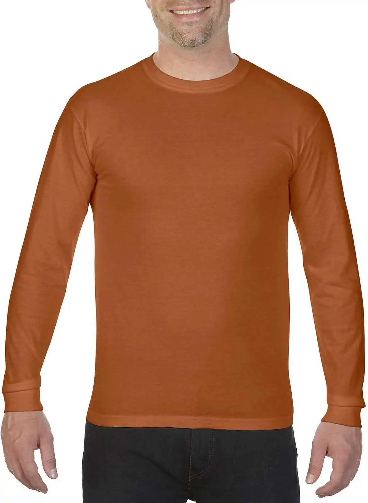 Comfort Colors 6014 Heavyweight Ring Spun Long Sleeve Tee Yam
