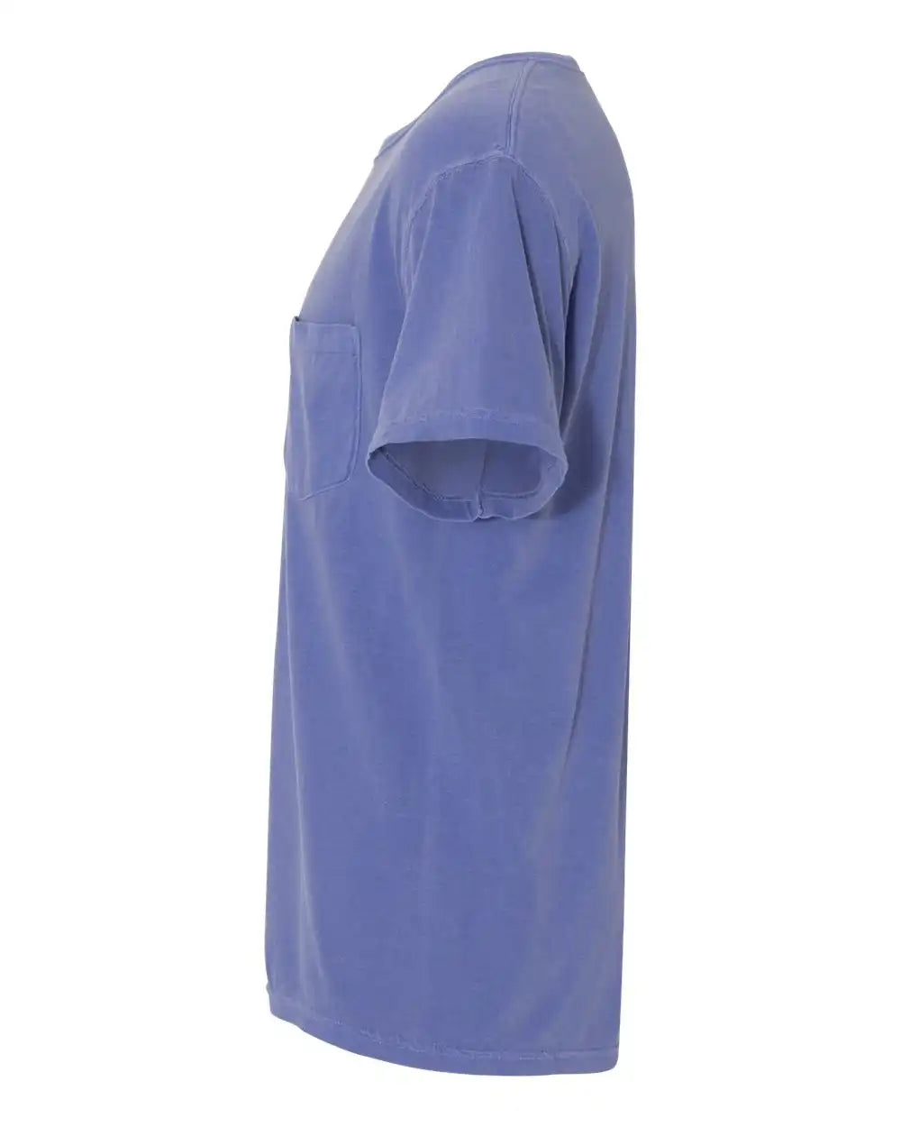 Comfort Colors 6030 Garment-dyed Heavyweight Pocket T-shirt - Periwinkle