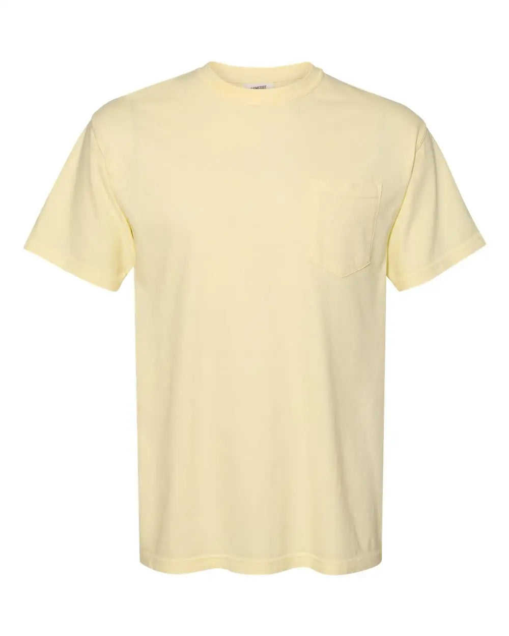 Comfort Colors 6030 Garment-dyed Heavyweight Pocket T-shirt - Banana - Yellow / s