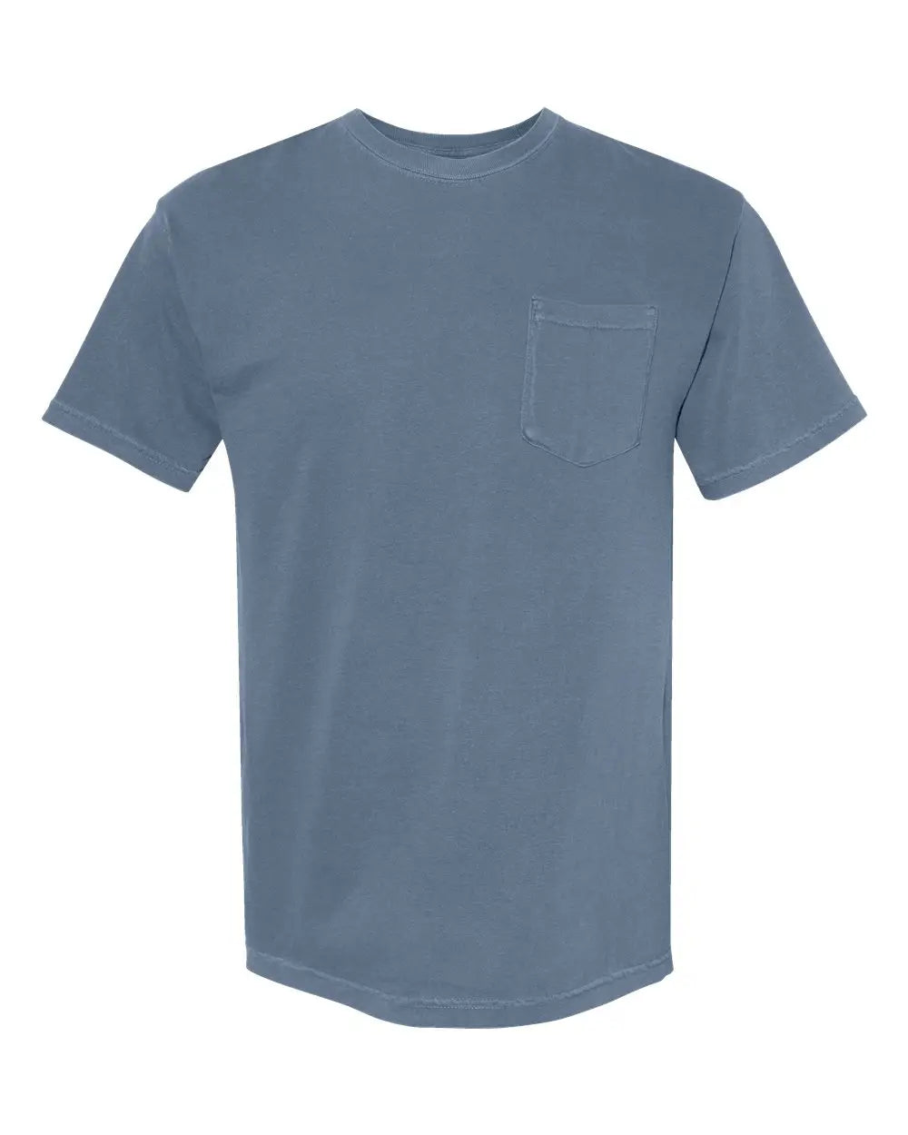 Comfort Colors 6030 Garment-dyed Heavyweight Pocket T-shirt - Blue Jean - Navy / s