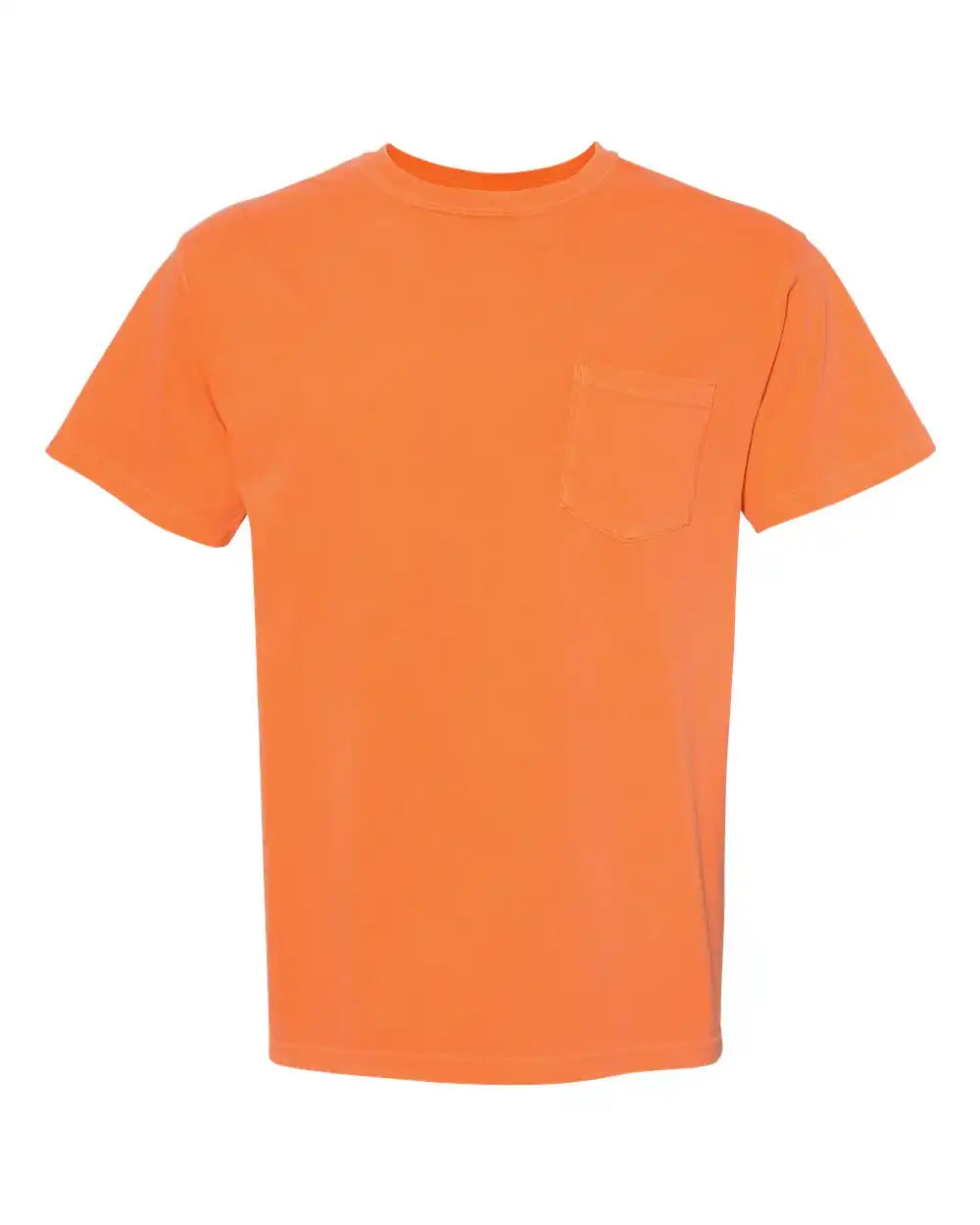 Comfort Colors 6030 Garment-dyed Heavyweight Pocket T-shirt - Burnt Orange - s
