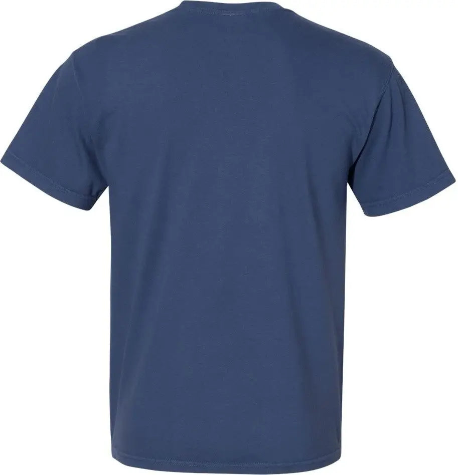 Comfort Colors 6030 Garment-dyed Heavyweight Pocket T-shirt - China Blue
