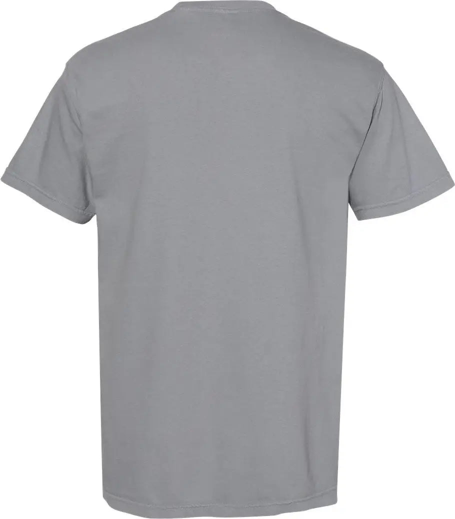 Comfort Colors 6030 Garment-dyed Heavyweight Pocket T-shirt - Granite