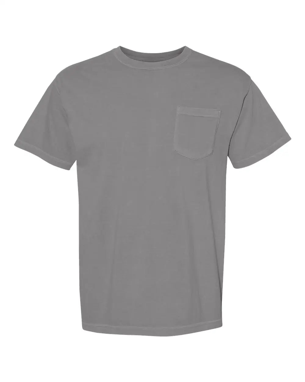 Comfort Colors 6030 Garment-dyed Heavyweight Pocket T-shirt - Grey - Gray / s