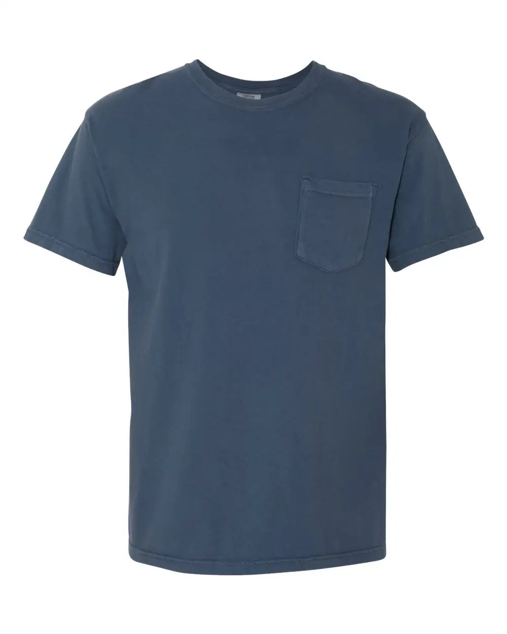 Comfort Colors 6030 Garment-dyed Heavyweight Pocket T-shirt - Midnight - Navy / s