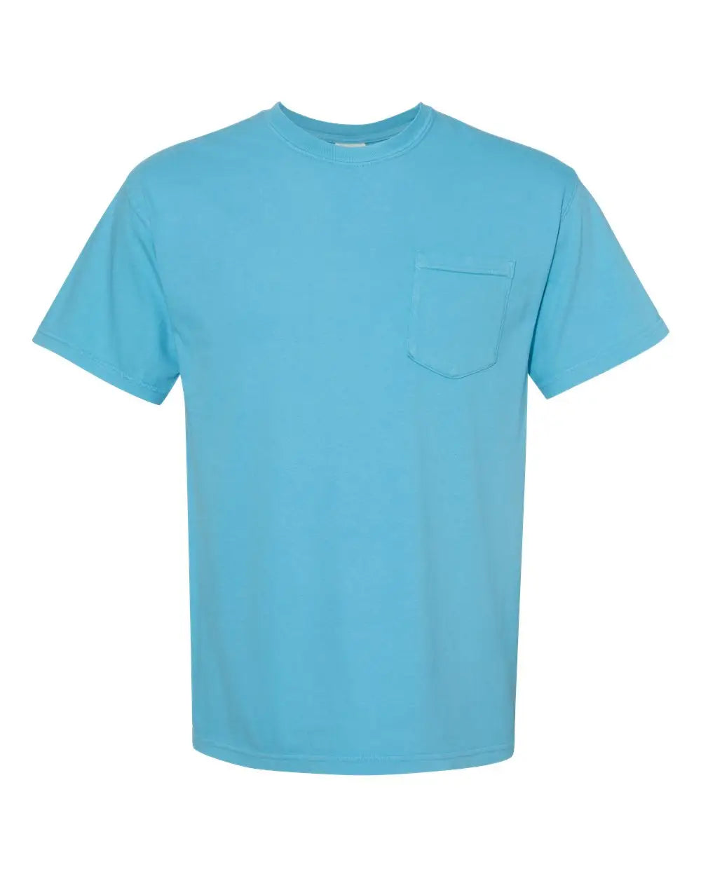 Comfort Colors 6030 Garment-dyed Heavyweight Pocket T-shirt - Sapphire - Blue / s