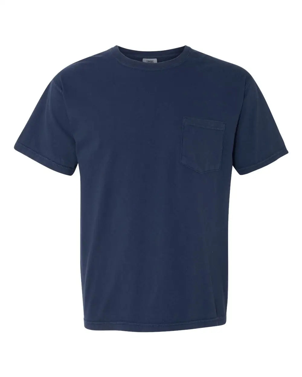 Comfort Colors 6030 Garment-dyed Heavyweight Pocket T-shirt - True Navy - s