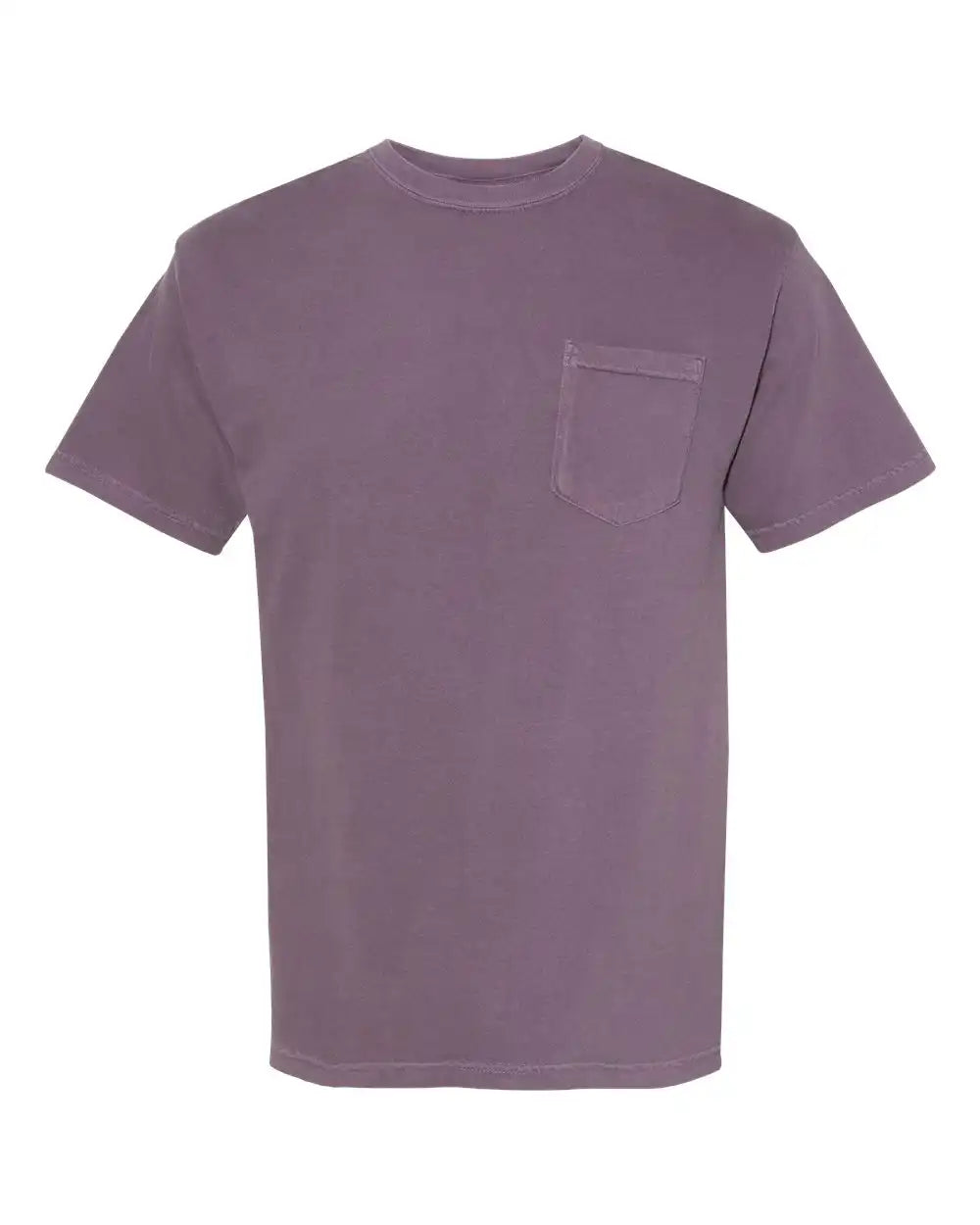 Comfort Colors 6030 Garment-dyed Heavyweight Pocket T-shirt - Wine - s