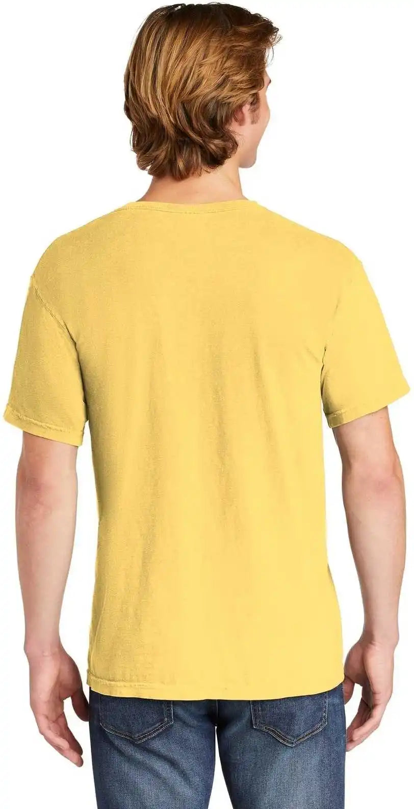 Comfort Colors 6030 Heavyweight Ring Spun Pocket Tee Butter