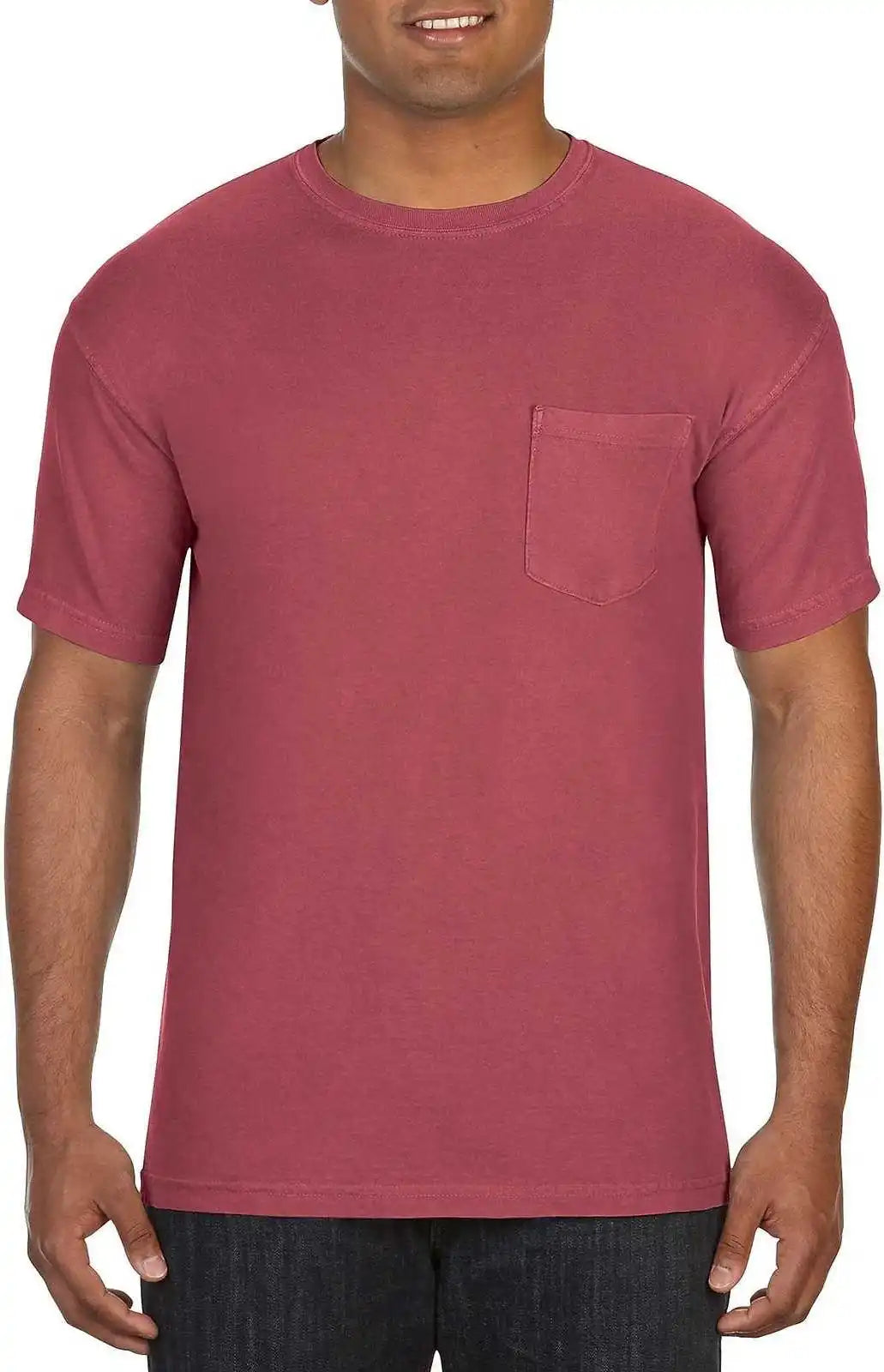 Comfort Colors 6030 Heavyweight Ring Spun Pocket Tee Cumin