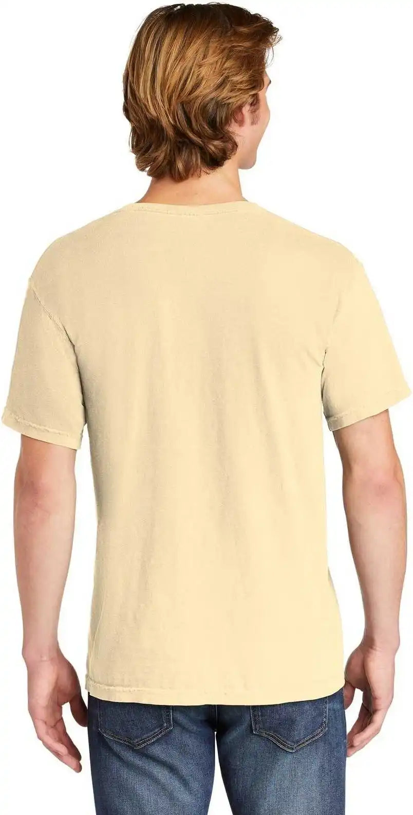 Comfort Colors 6030 Heavyweight Ring Spun Pocket Tee Ivory