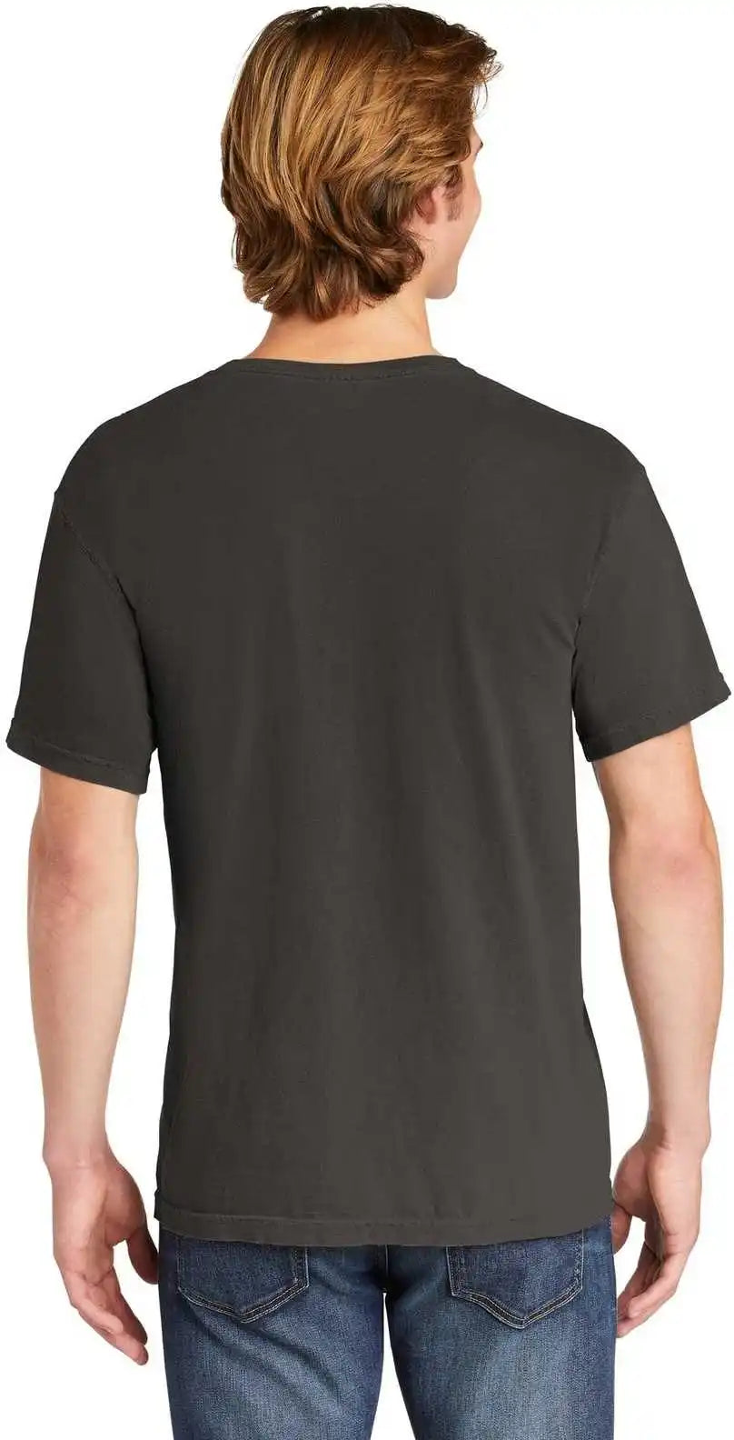 Comfort Colors 6030 Heavyweight Ring Spun Pocket Tee Pepper
