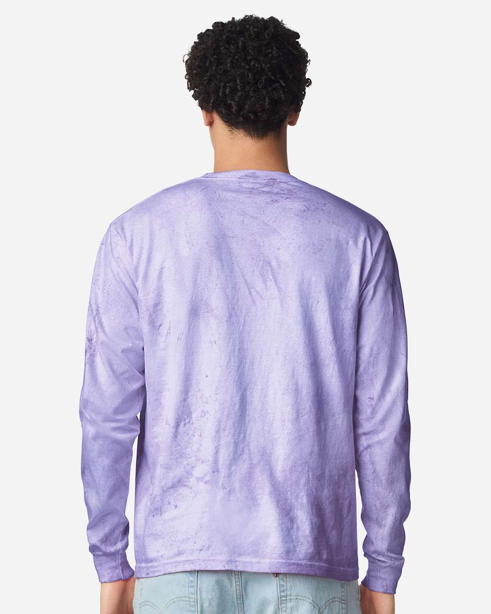 Comfort Colors 6045 Unisex Colorblast Long Sleeve T-shirt - Amethyst