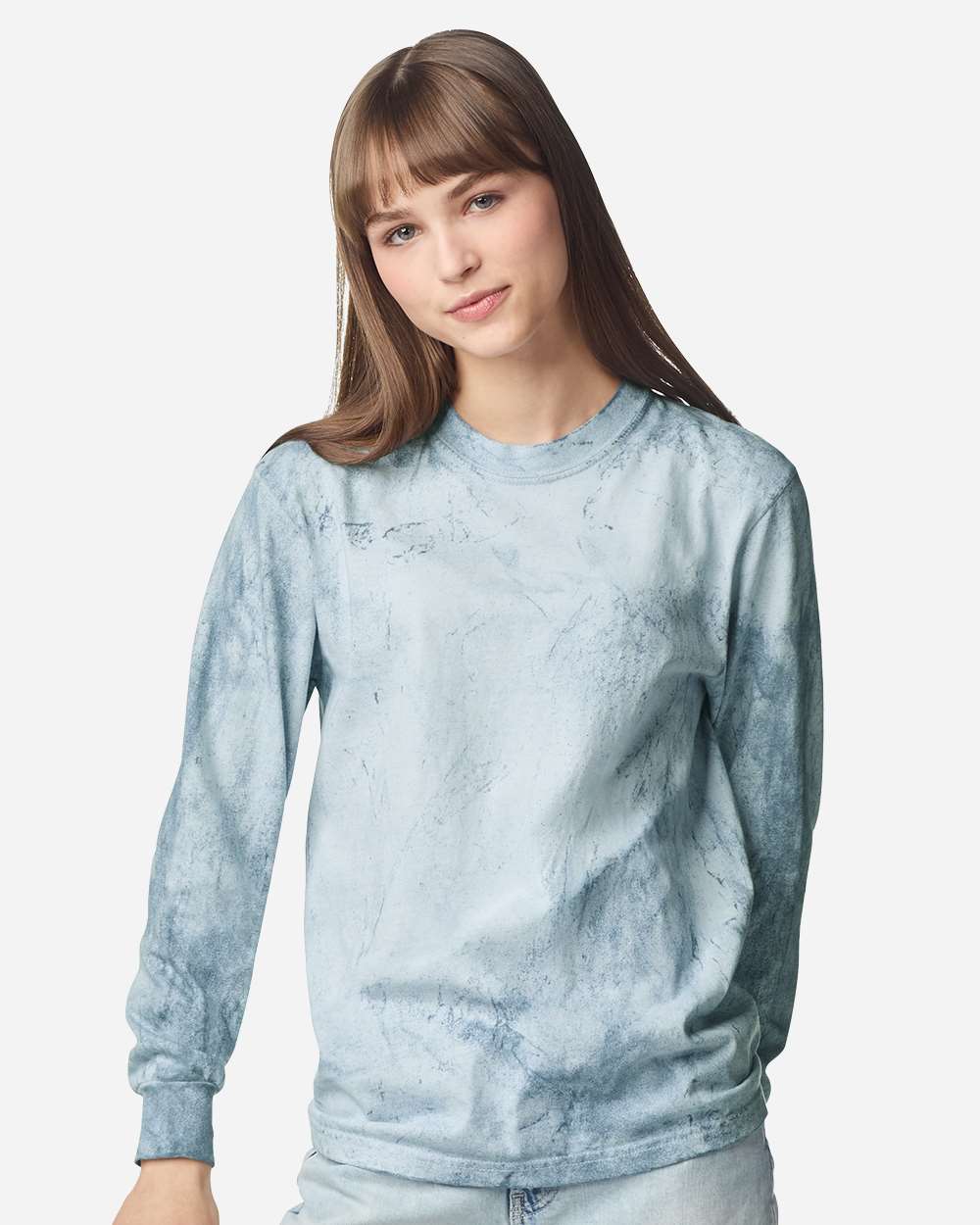 Comfort Colors 6045 Unisex Colorblast Long Sleeve T-shirt - Ocean