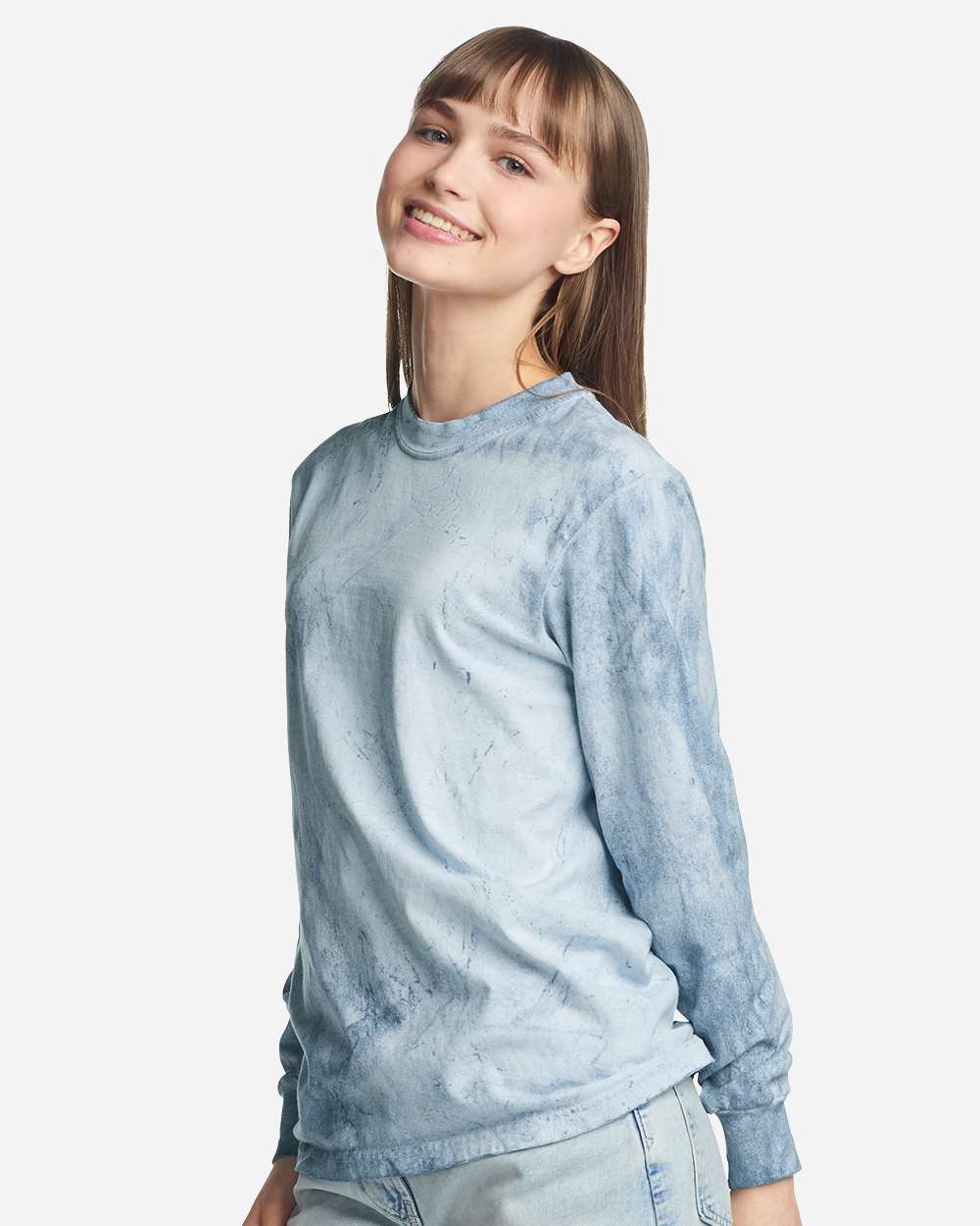 Comfort Colors 6045 Unisex Colorblast Long Sleeve T-shirt - Ocean