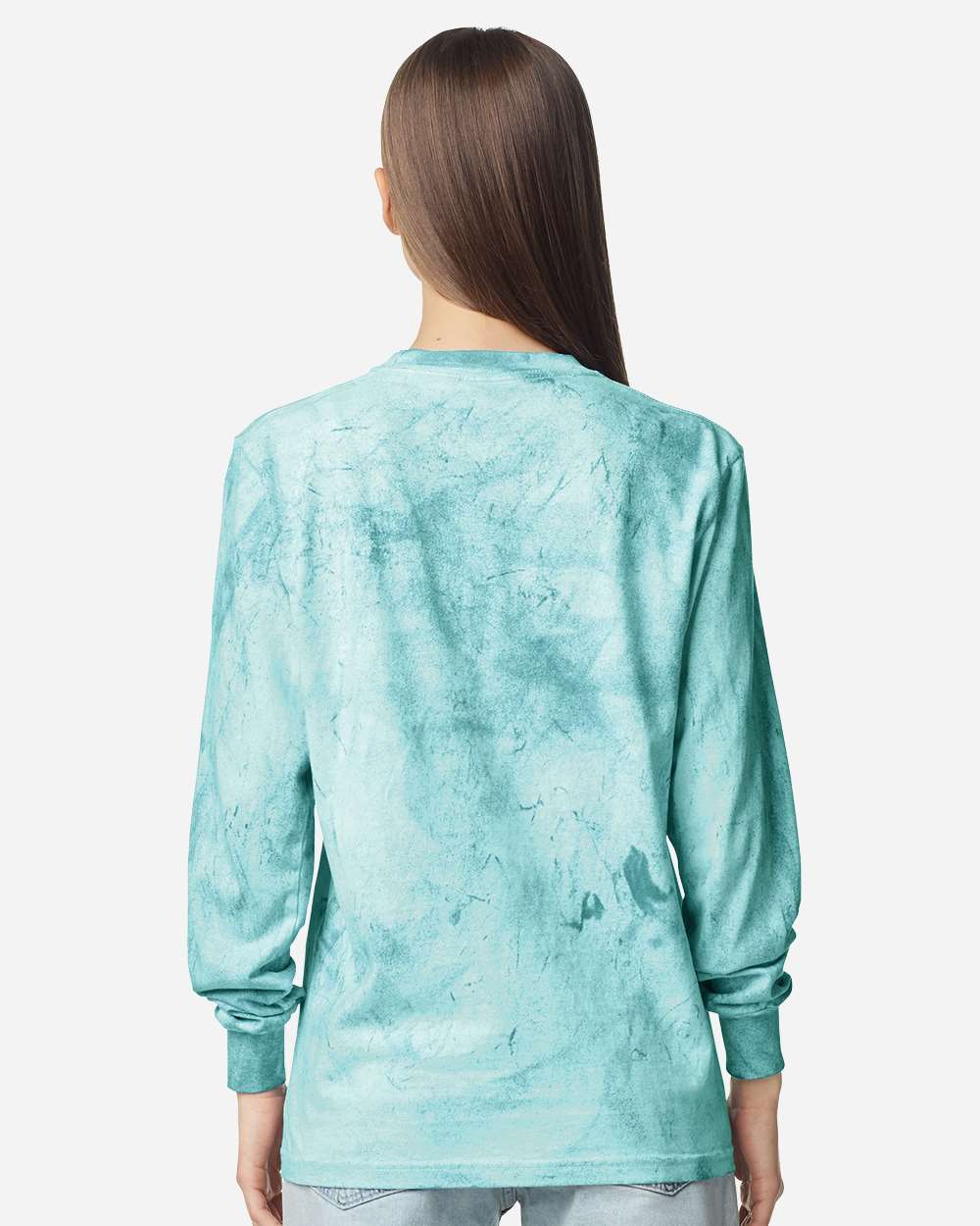 Comfort Colors 6045 Unisex Colorblast Long Sleeve T-shirt - Seaglass